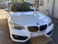 BMW 218 218d Cabrio Sport Line Aut. Sport Line Weiß - thumbnail 5