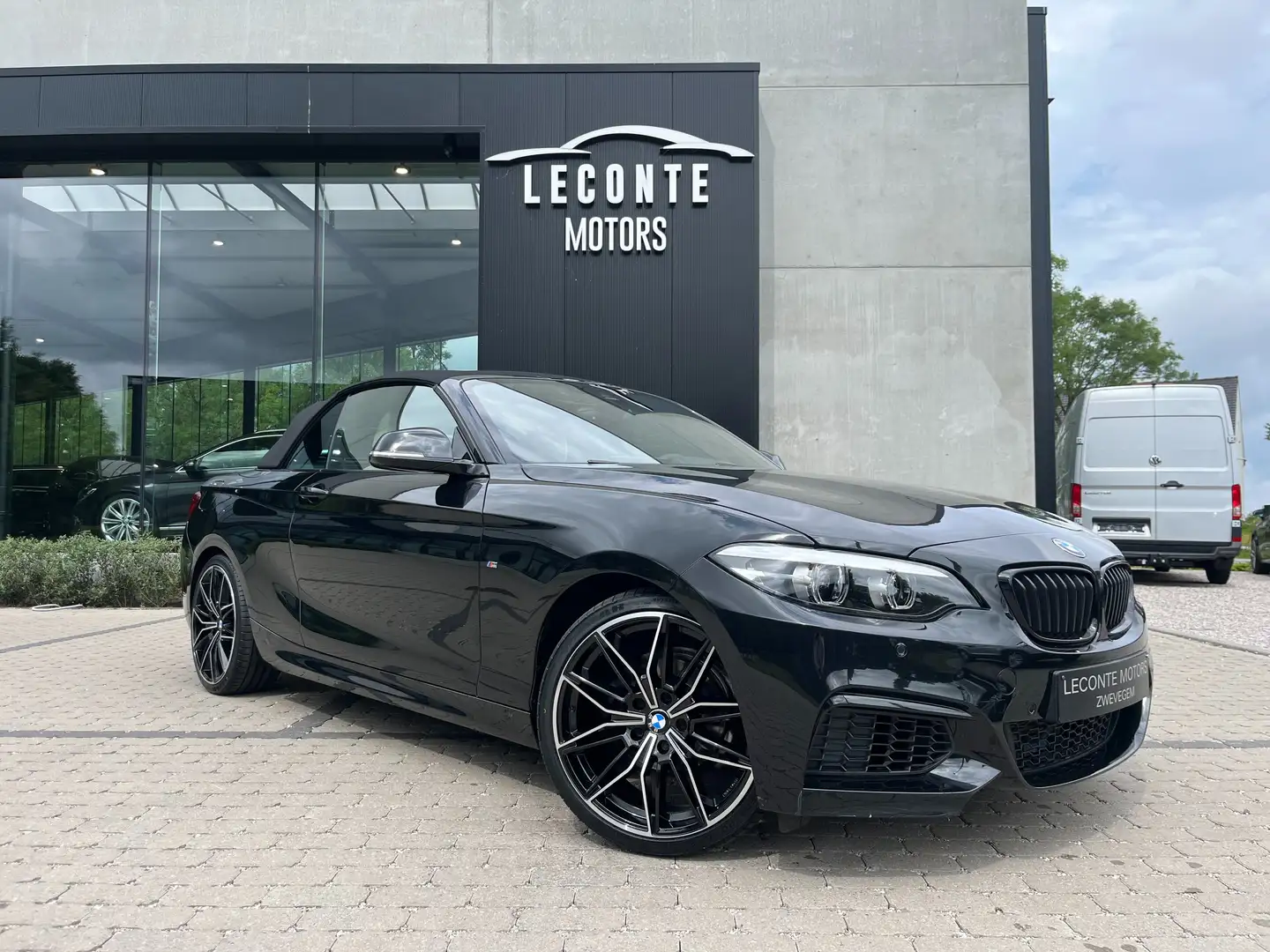 BMW 218 Cabrio 218iA M-Pack Leder/Gps-Pro/Camera/HarmanK Nero - 1