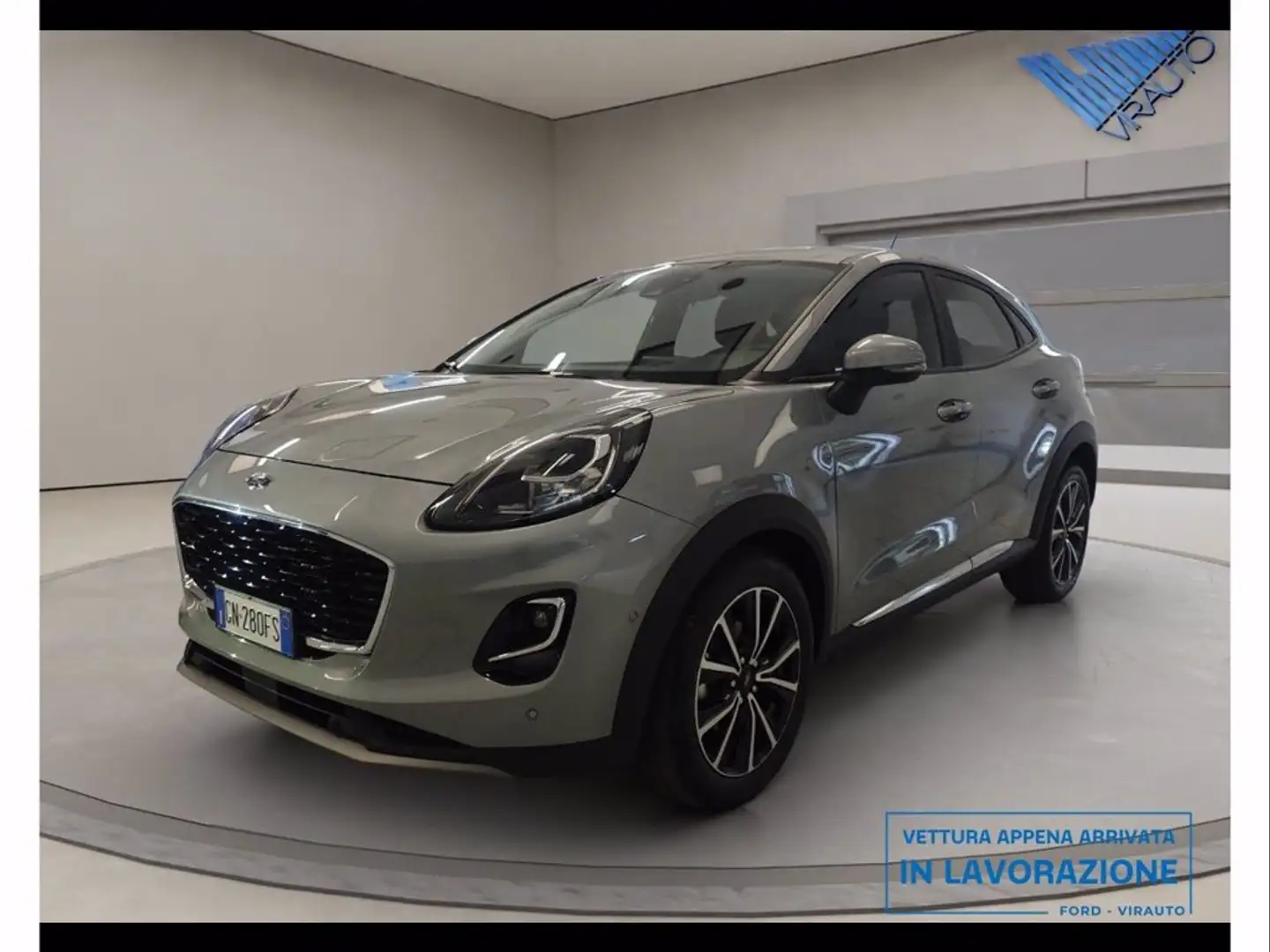 Ford Puma 1.0 EcoBoost Hybrid Titanium Grijs - 1
