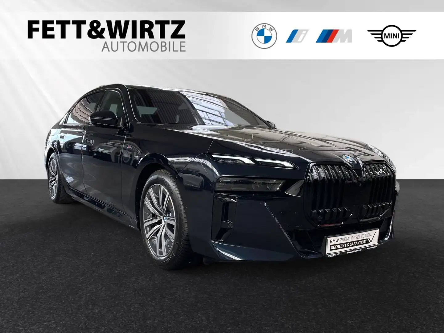 BMW i7 xDrive60 M Sport Pro|AHK|B&W|DAProf.|Massage Schwarz - 1