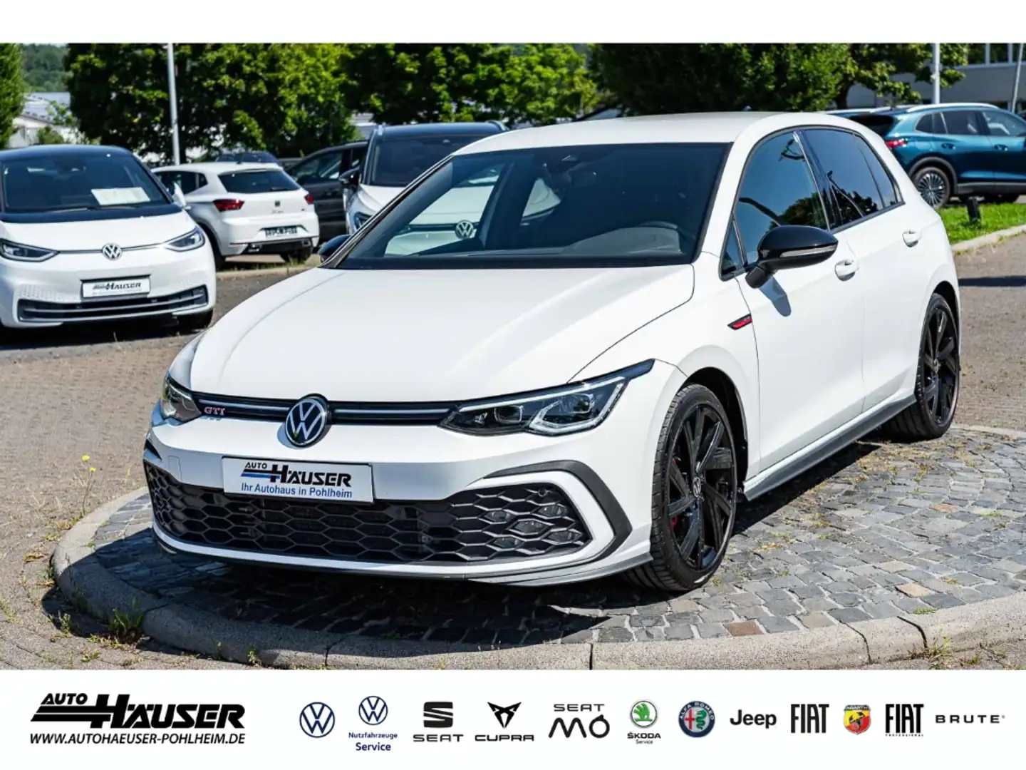 Volkswagen Golf GTI VIII 2.0 TSI DSG NAVI KAMERA ACC LED PDC APP-CONNE Weiß - 1