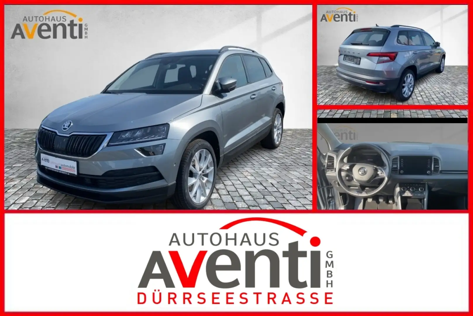 Skoda Karoq Style *ACC*LED*SpurH+SpurW*Navi*Kamera* Grau - 1