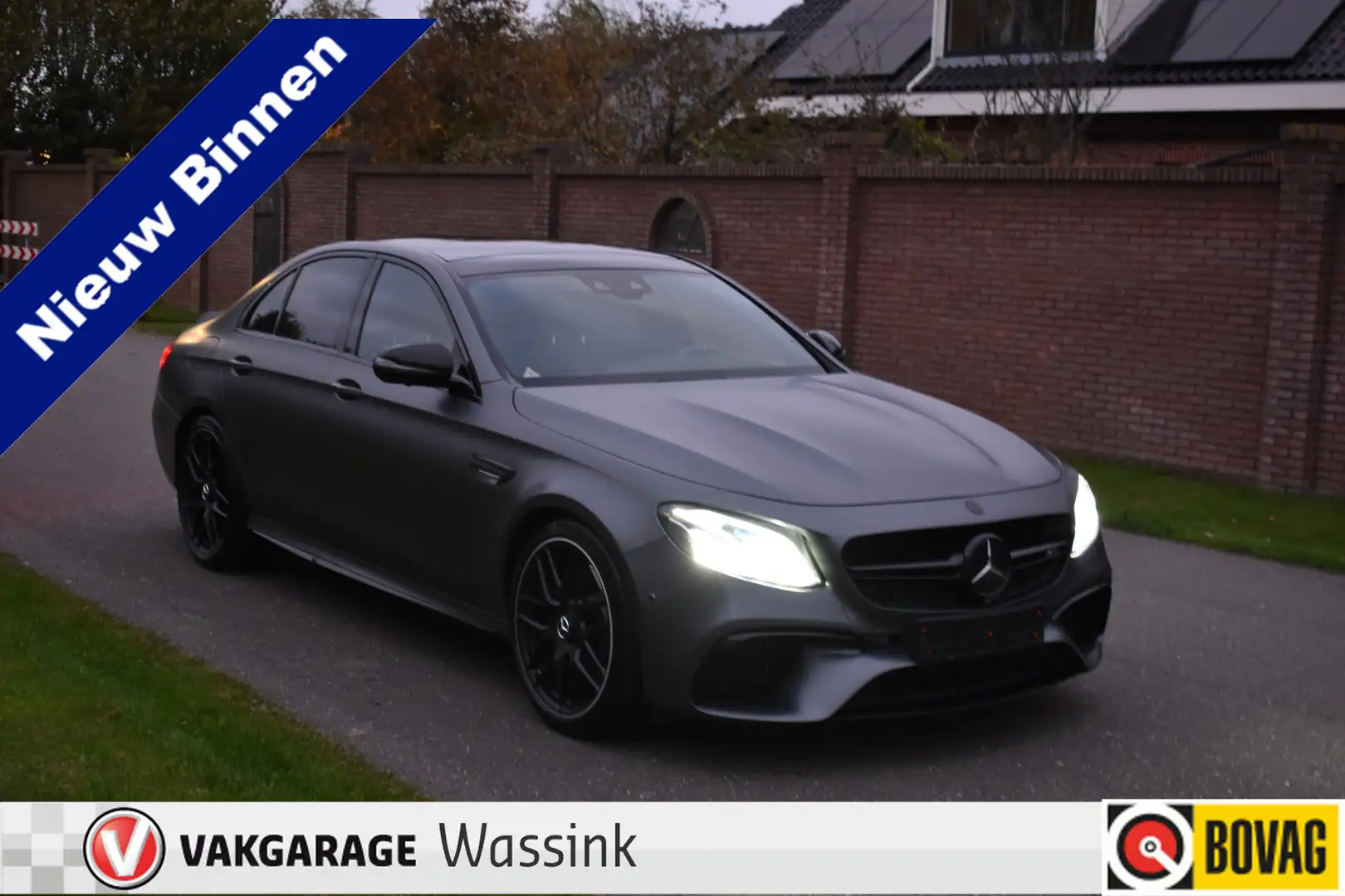 Mercedes-Benz E 63 AMG S 4MATIC+ AMG / 612PK / Dealer onderhouden / Pano Gris - 1