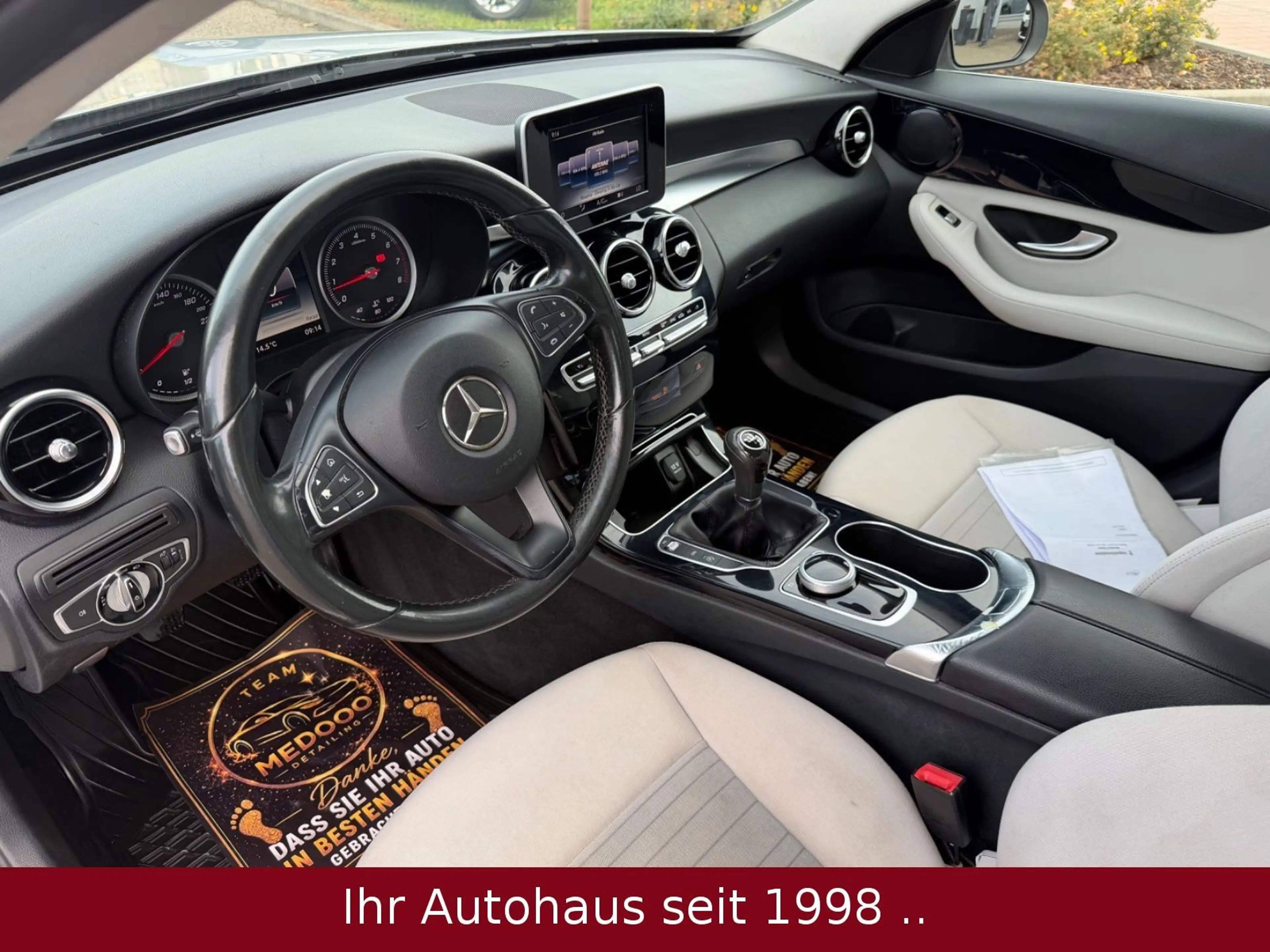 Mercedes-Benz C 200 CGI Limousine  W205 * 1.HAND / KLIMA * — photo 14