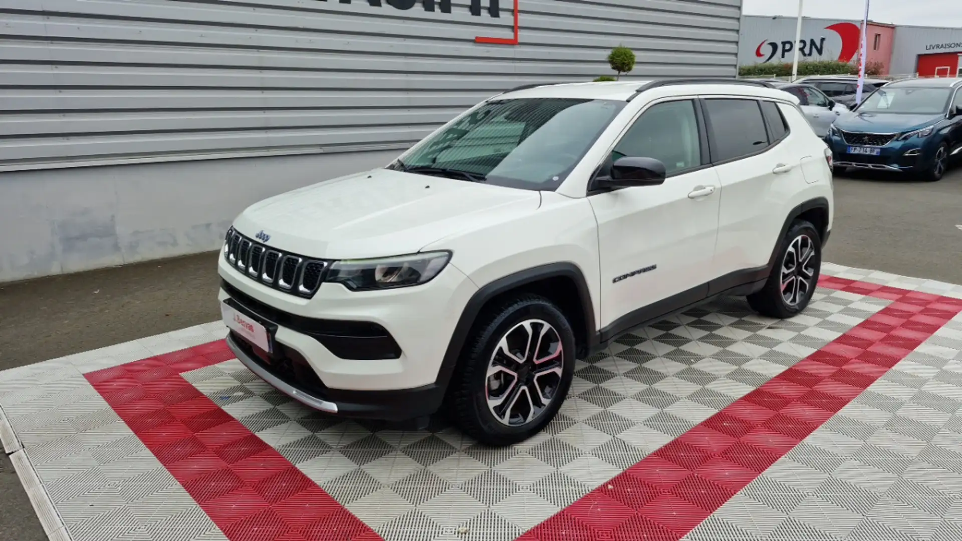 Jeep Compass 1.3 PHEV T4 190 CH 4XE EAWD LIMITED Blanc - 2