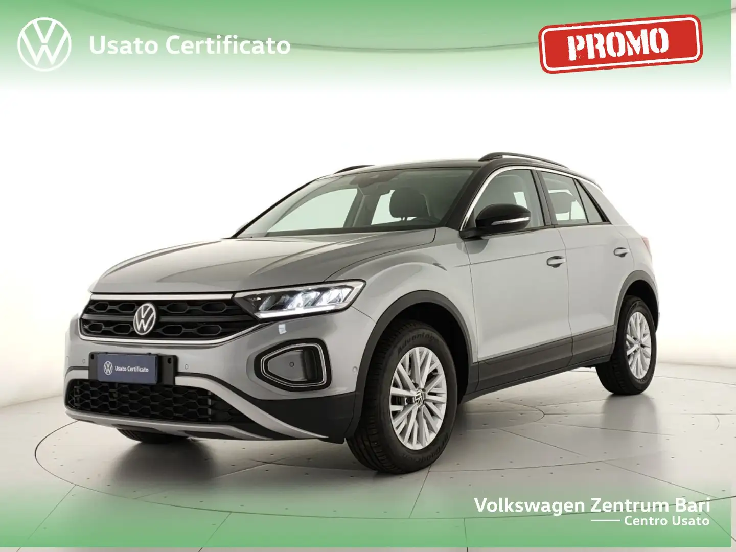 Volkswagen T-Roc 2.0 tdi life 150cv dsg Argento - 1