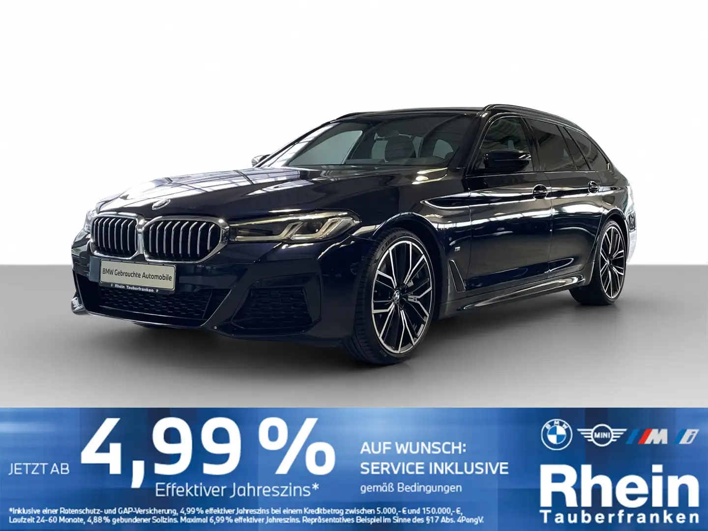 BMW 530 d Tour. SAG M Sport NaviProf*LED*Parkassist. Schwarz - 1