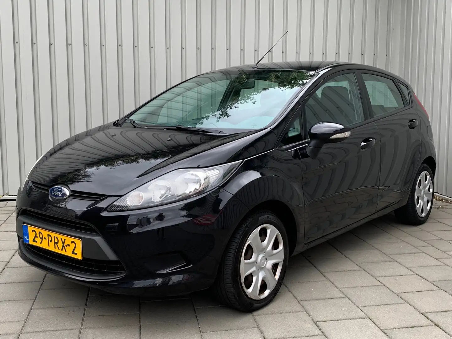 Ford Fiesta 1.25 Limited|91000KM|Airco| Schwarz - 1