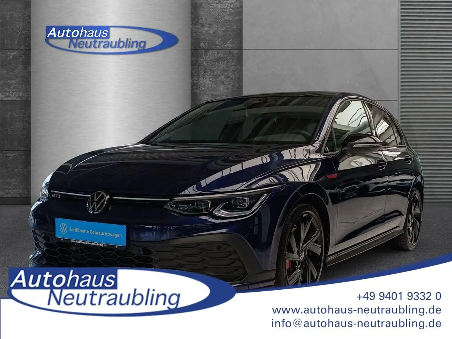 Volkswagen Golf 8 2.0 TSI "GTI CLUBSPORT" 300 PS DSG+PANORAMA-DACH Blau - 1