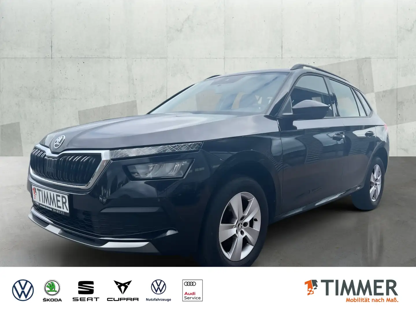 Skoda Kamiq 1.0 TSI *AHK*LED *TEMPO *LM *SITZHZ *KLIMA * Zwart - 1