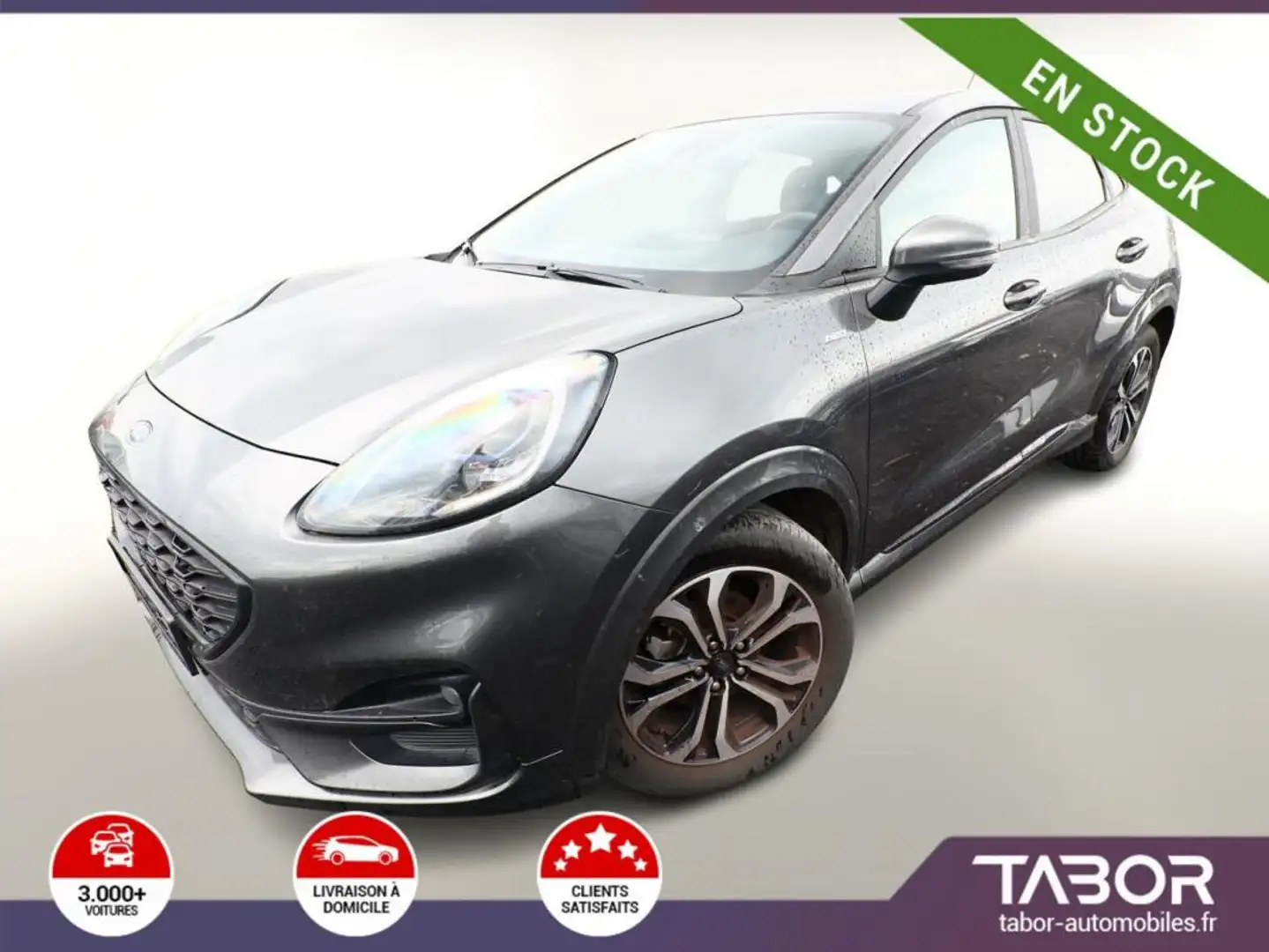 Ford Puma 1.0 EcoBoost 125 ST-Line LED GPS PDC Gris - 1