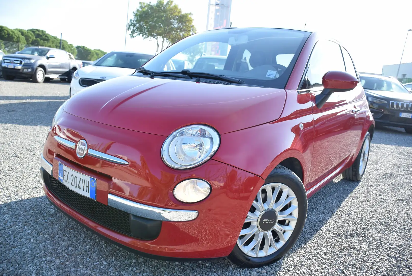 Fiat 500 0.9 TWINAIR 105CV 6M SPORT TETTO SENSORI CLIMA BT Rosso - 1