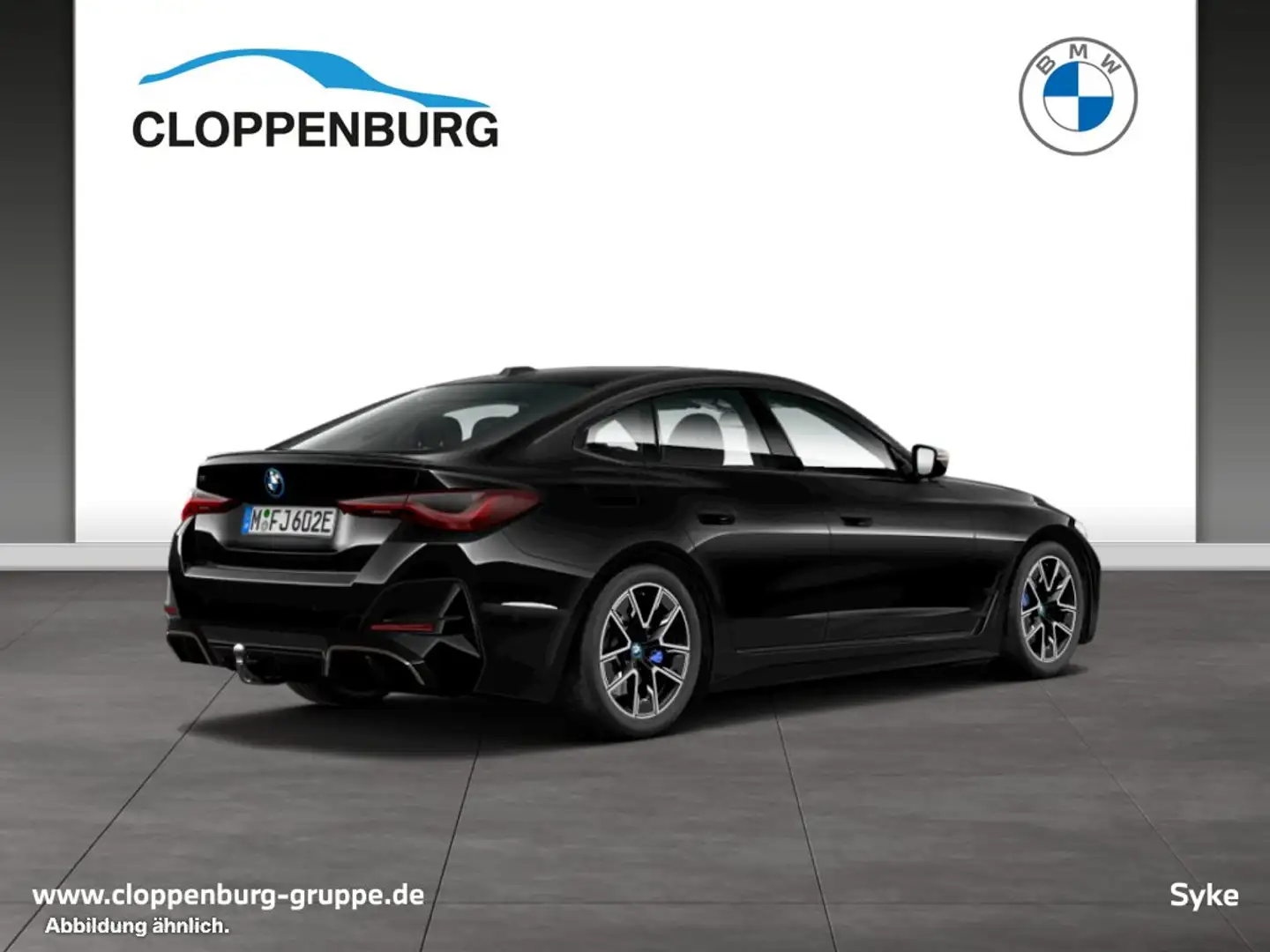 BMW i4 M50 HiFi DAB LED GSD RFK Tempomat Klimaaut. Noir - 2