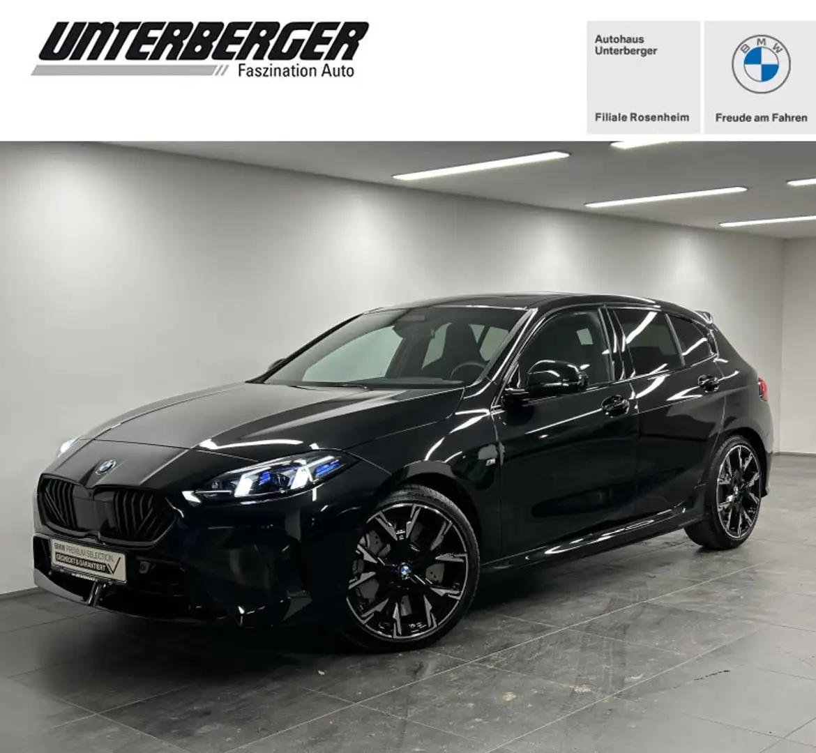 BMW 120 M Sportpaket Pro Head-Up HK Pano LED Schwarz - 1