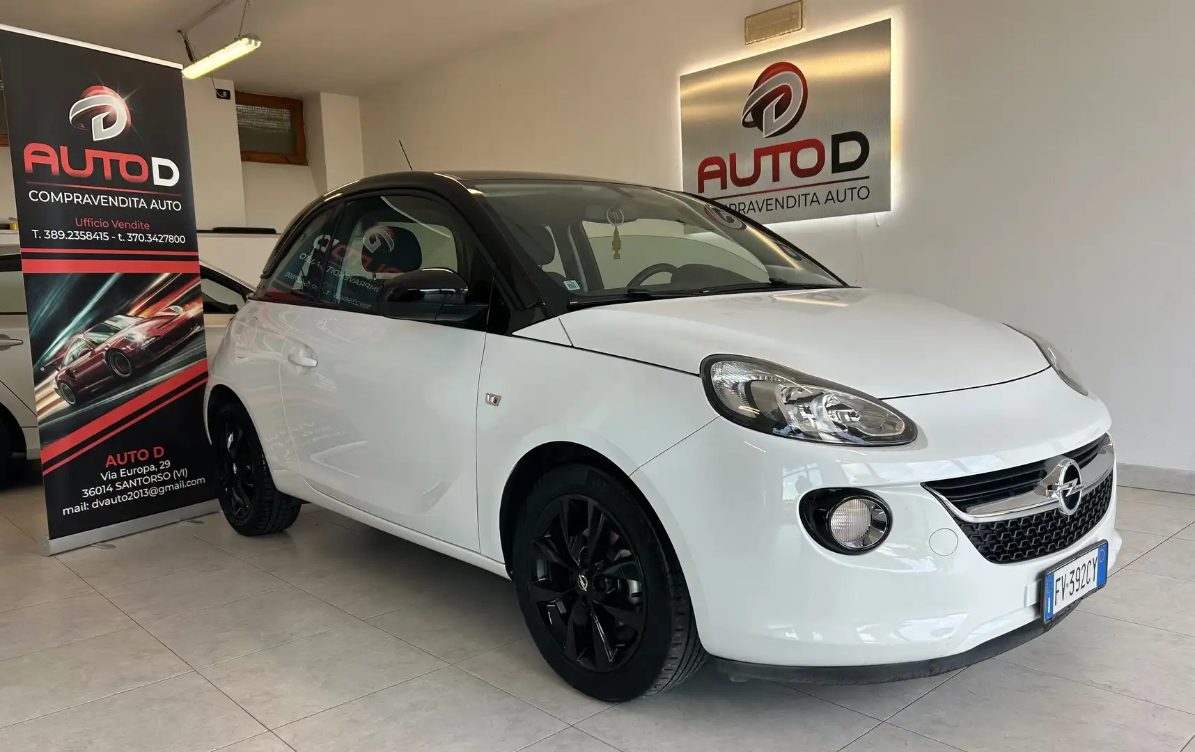 Opel Adam Adam 1.4 Glam Gpl-tech 87cv my18.5 Blanco - 1