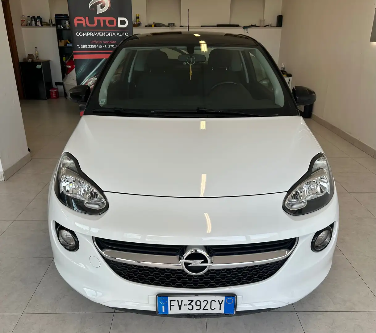 Opel Adam Adam 1.4 Glam Gpl-tech 87cv my18.5 Blanco - 2