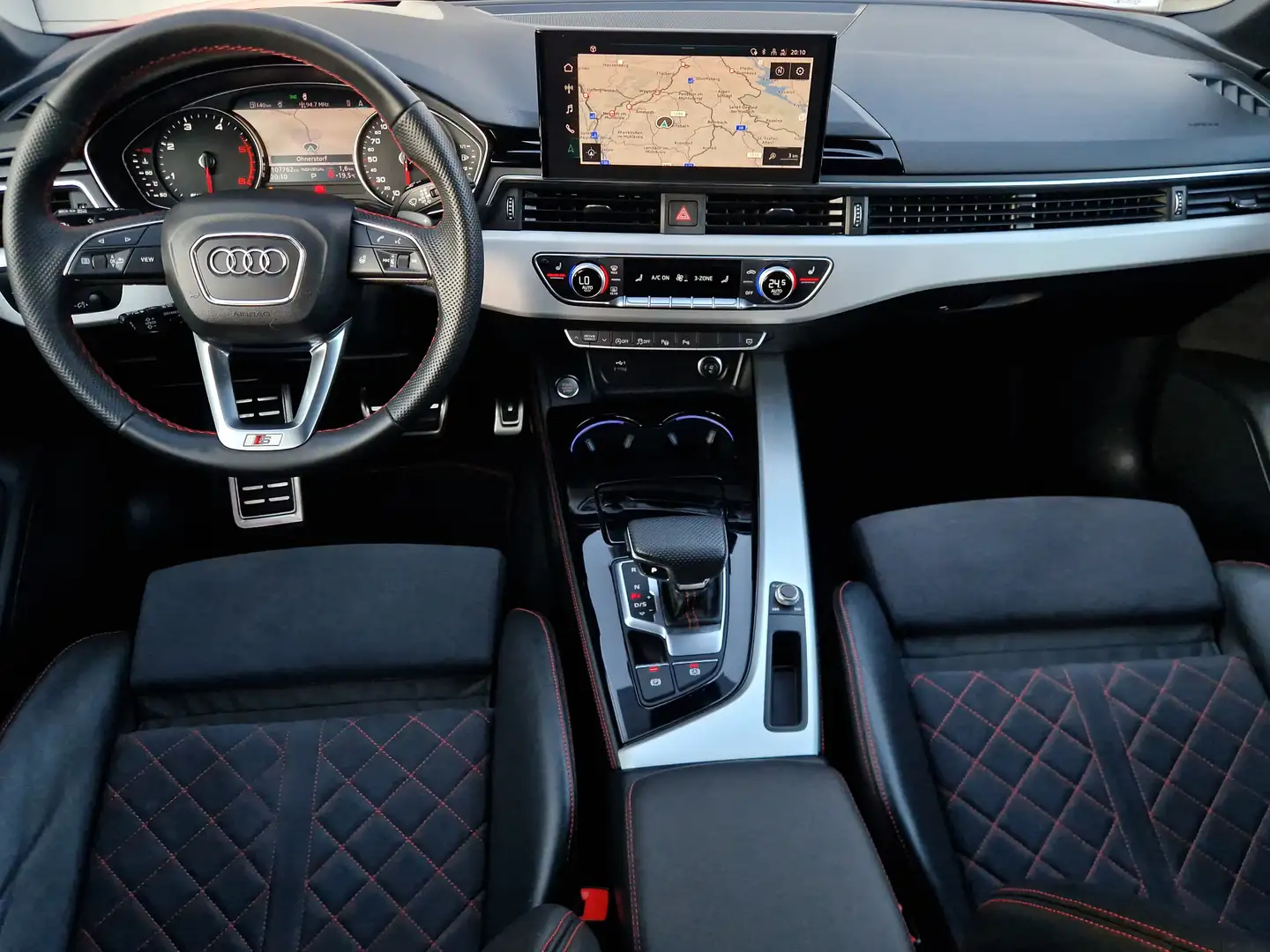 Audi A4 A4 TDI S- Line Competition, Mega Ausstattung!!! Rot - 2