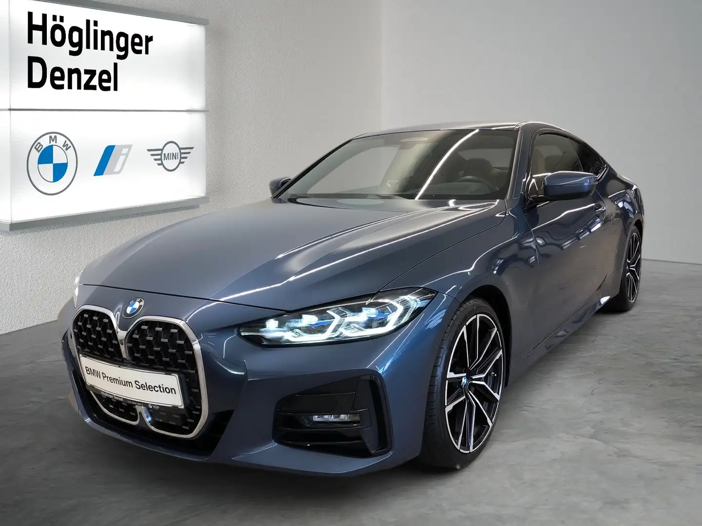 BMW 420 d Coupe xDrive Blau - 1