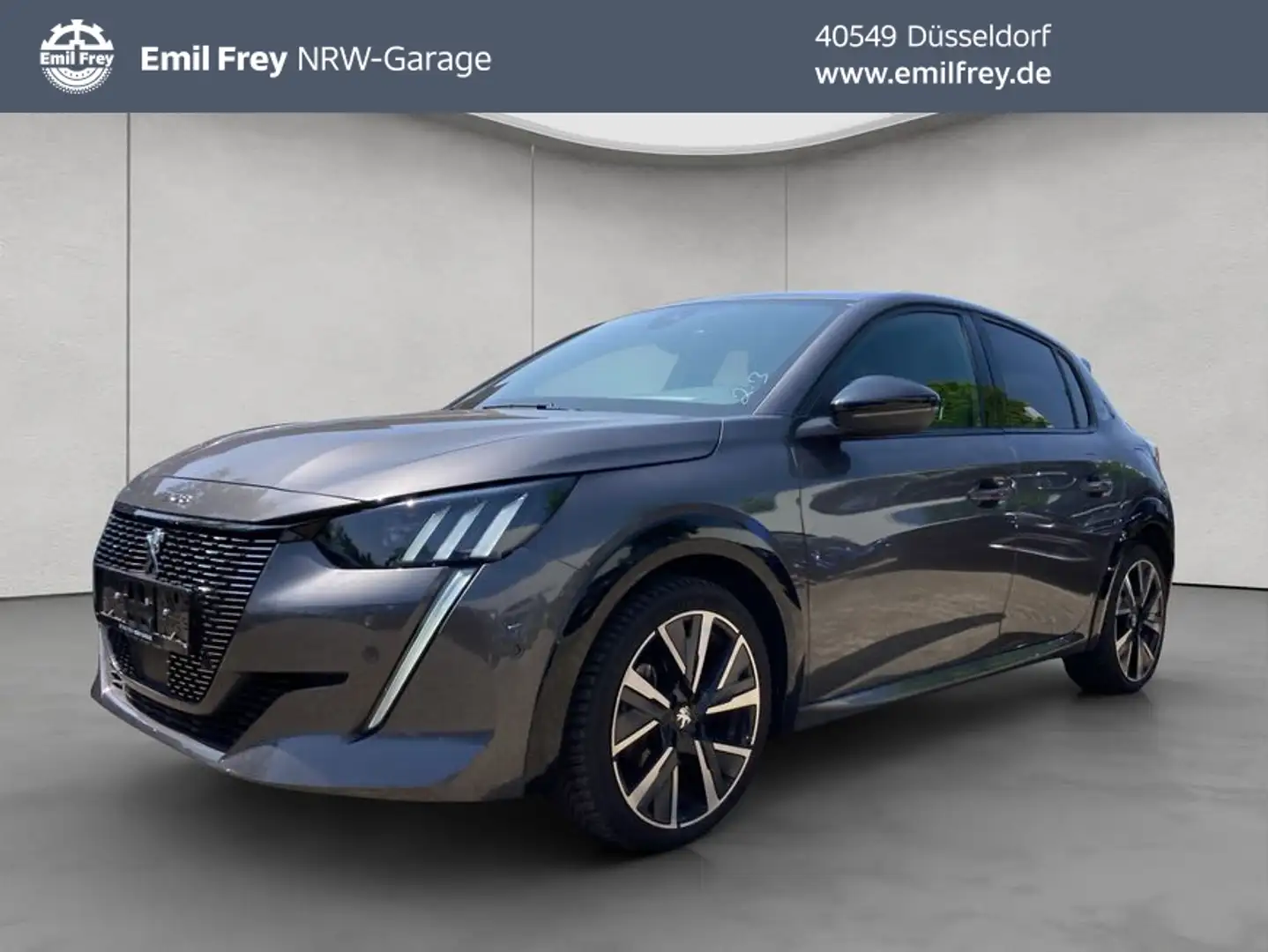 Peugeot 208 GT Pano-Dach/Kamera/Navi Gris - 1