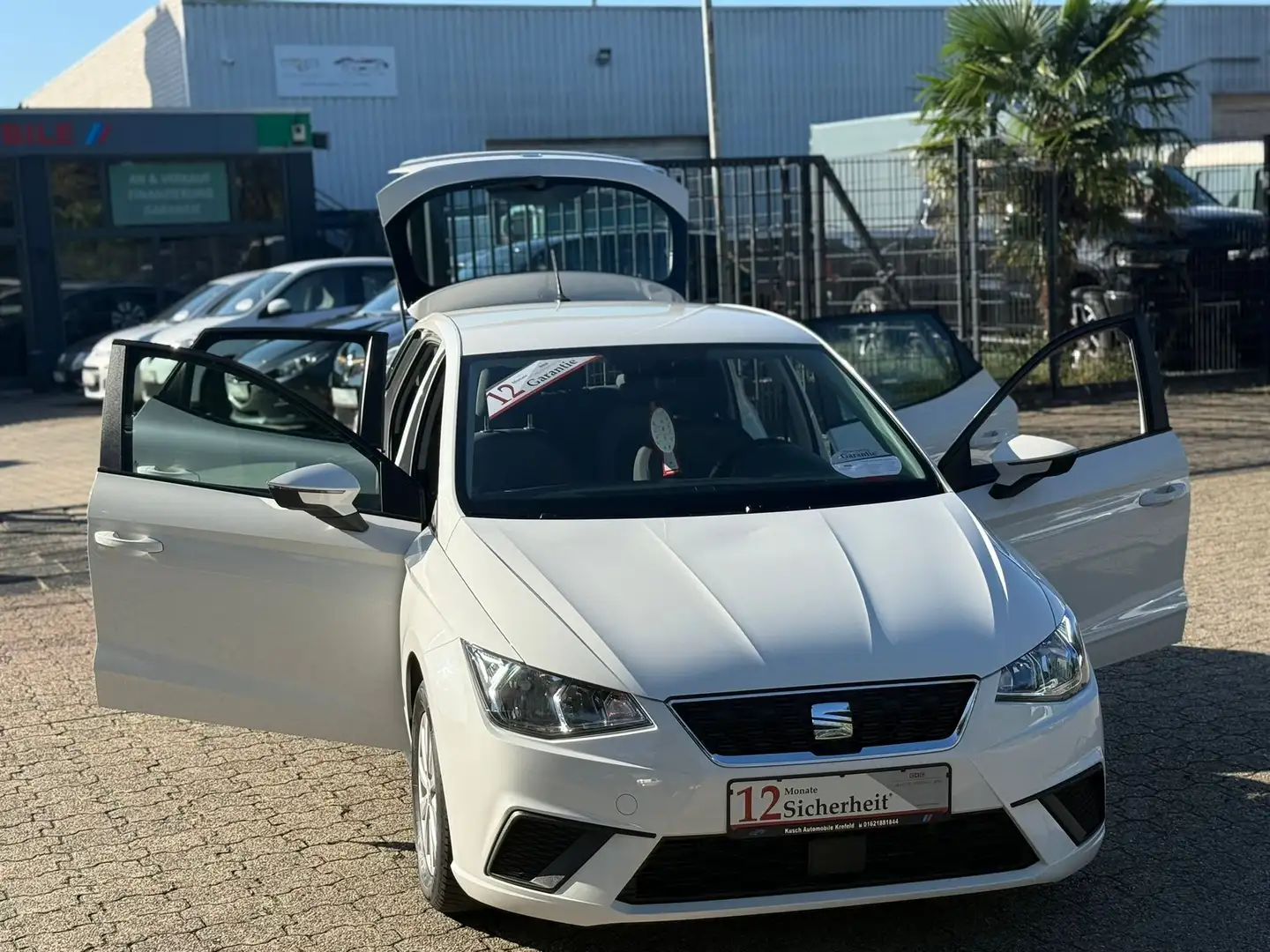 SEAT Ibiza Style Navi Klimaautomatik Alu Tempomat PDC Weiß - 1
