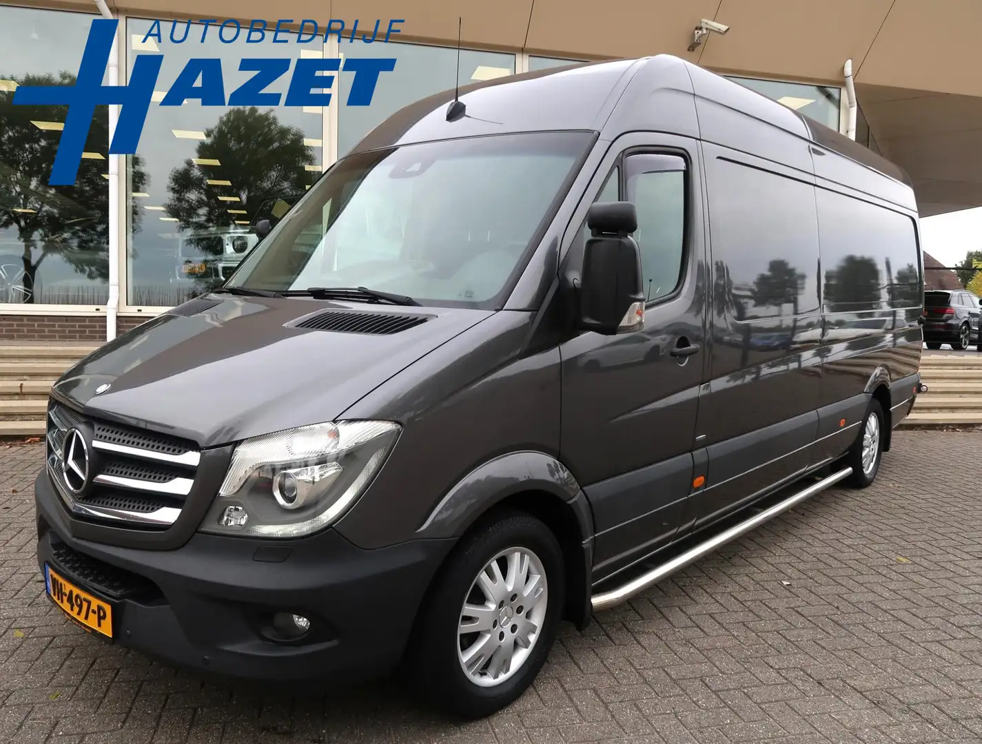 Mercedes-Benz Sprinter 319 3.0 V6 BLUETEC 190 PK AUT7 EURO 6 L3H2 + XENON Gri - 1