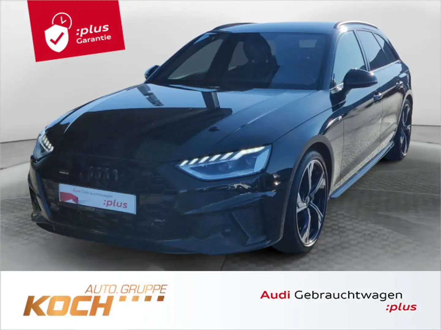 Audi A4 40 TFSI q. S-Tronic S-Line 2x, Matrix, Schwarz - 1