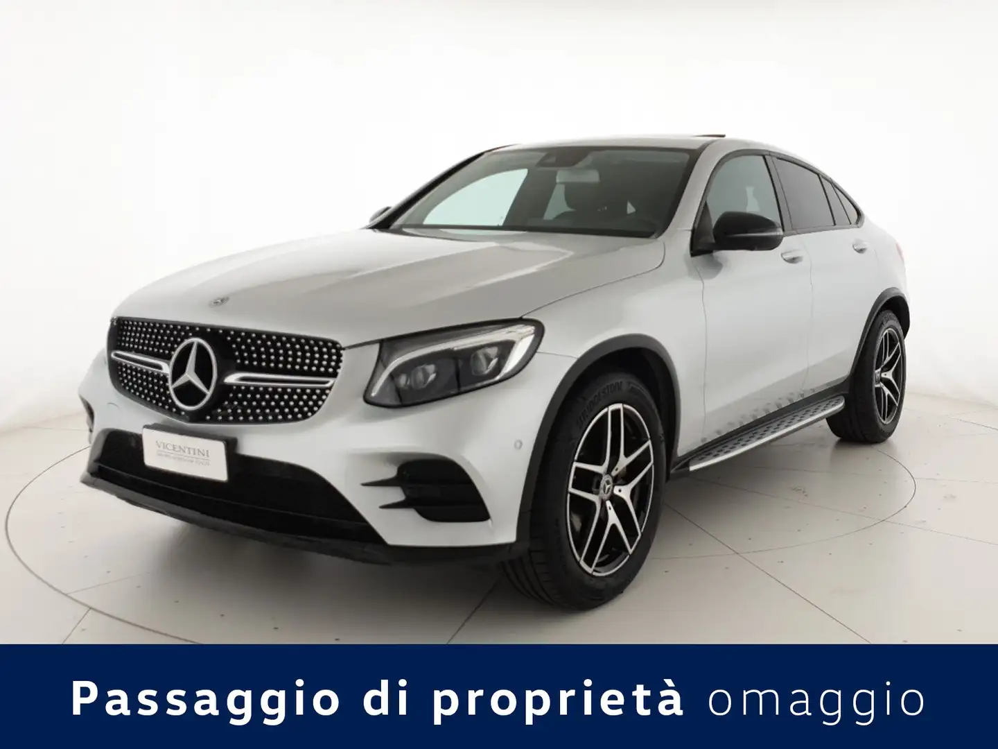 Mercedes-Benz GLC 250 coupe 250 d premium 4matic auto Grau - 1