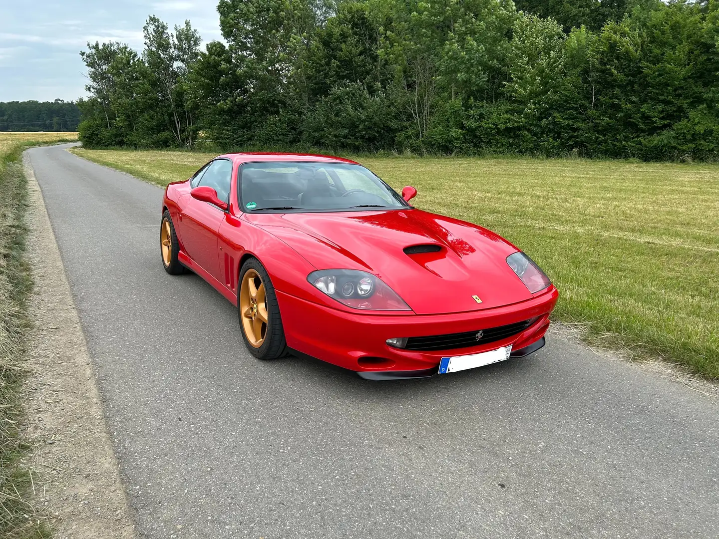 Ferrari 550 F 550 Maranello Piros - 1