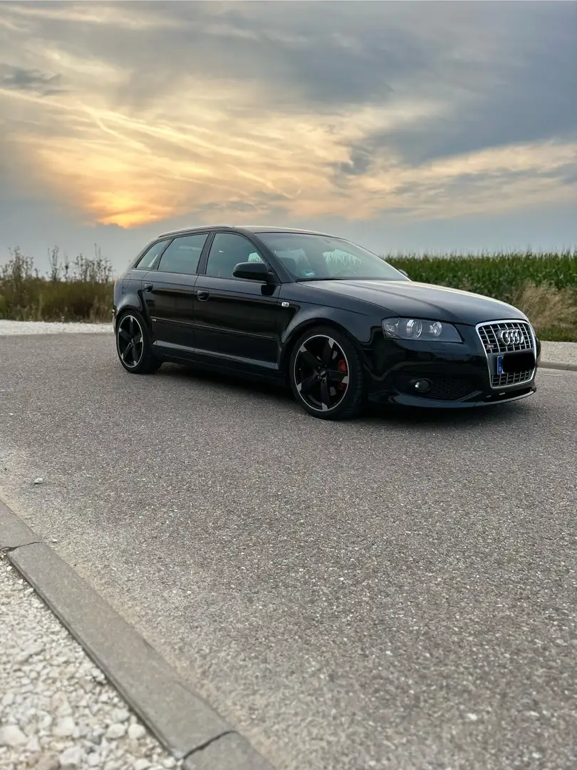 Audi A3 2.0 TFSI S line Sportpaket plus Noir - 1