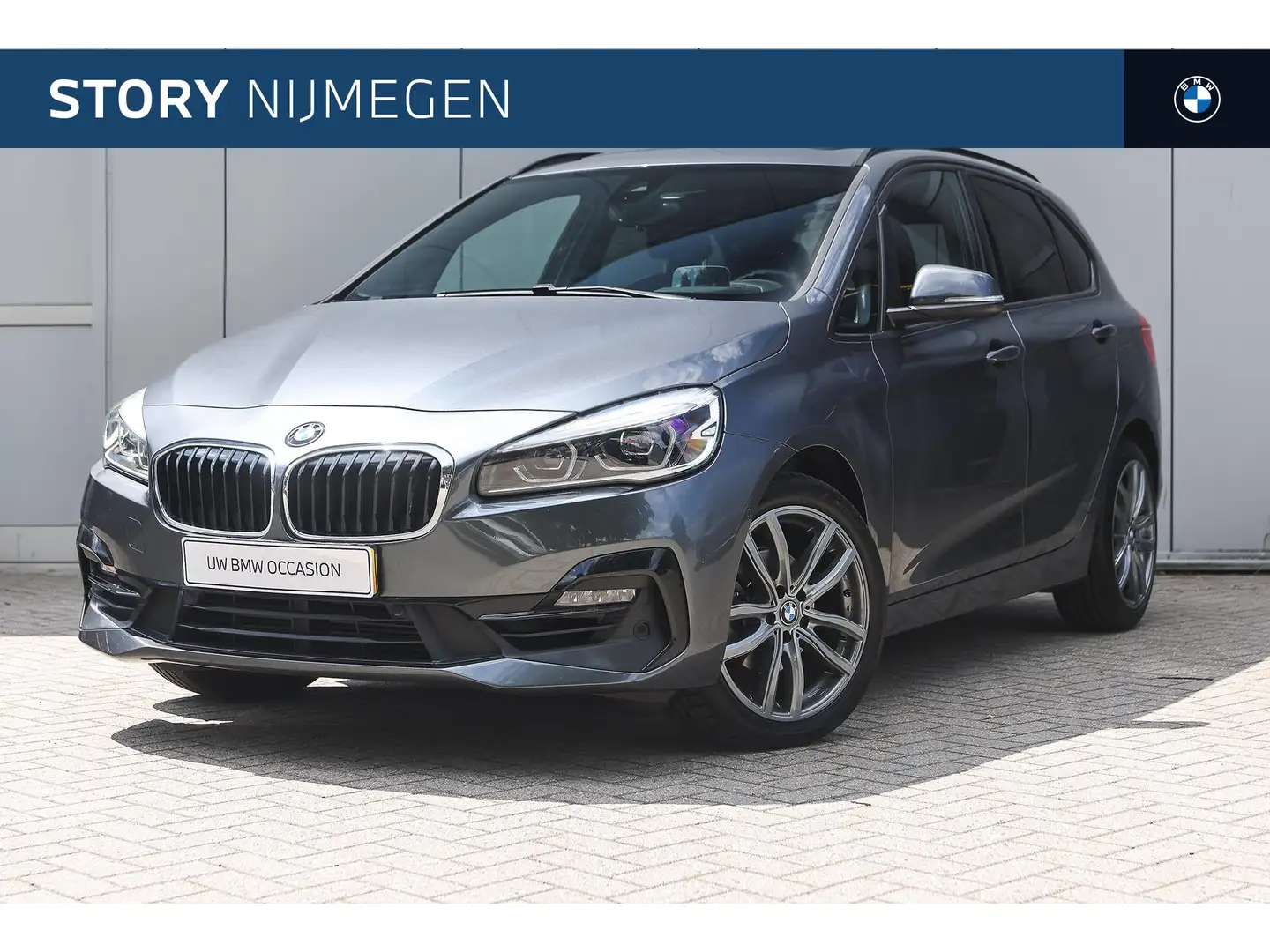 BMW 218 2 Serie Active Tourer 218i High Executive Sport Li Grijs - 1