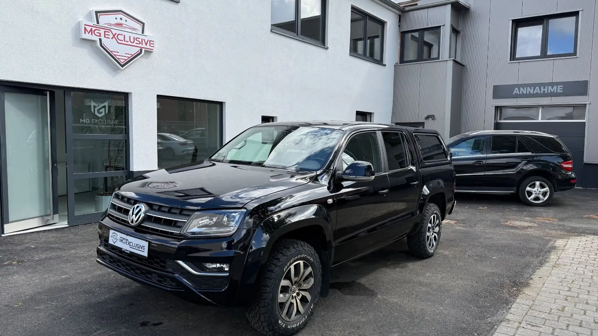 Volkswagen Amarok Canyon DoubleCab 4Motion Zwart - 1
