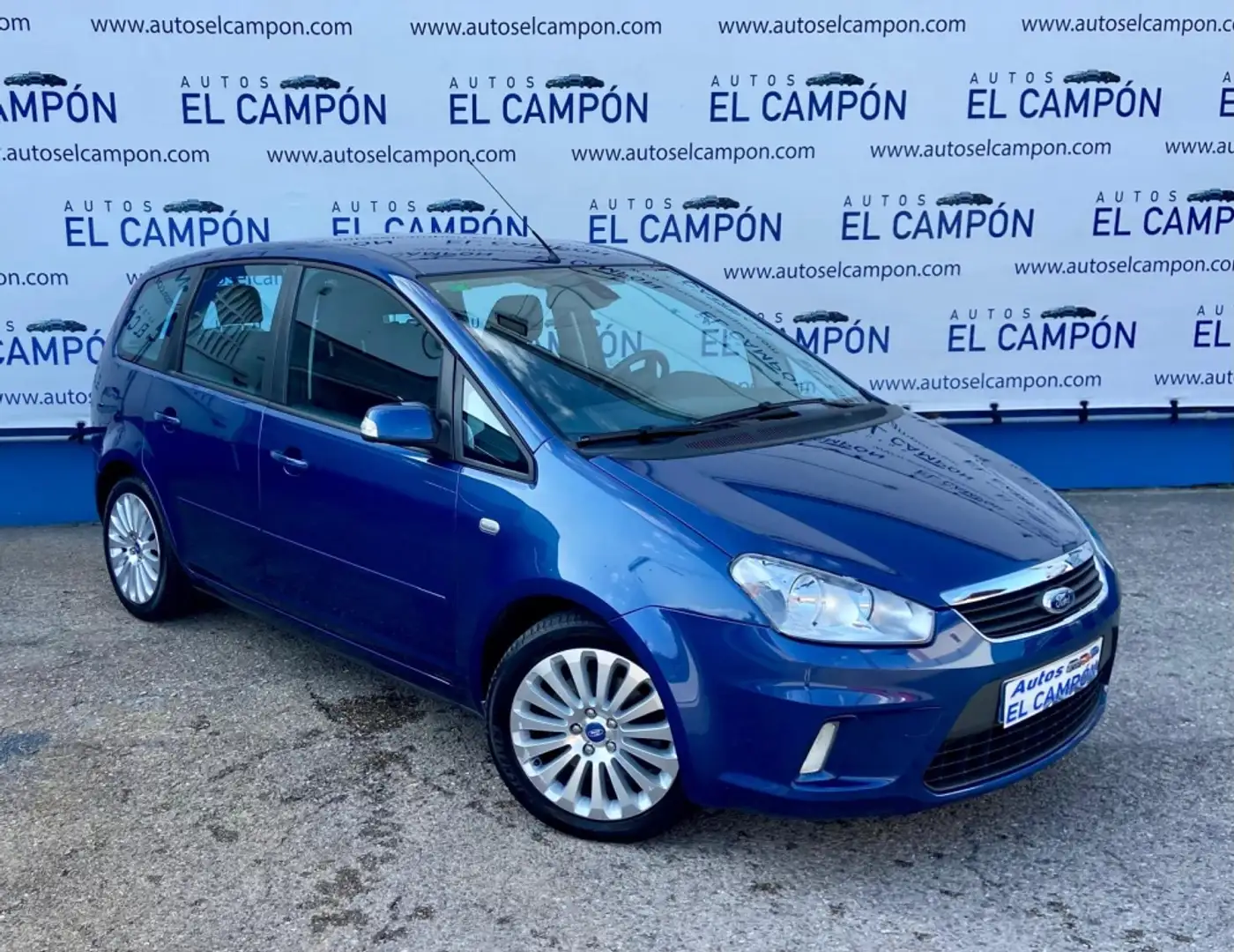 Ford C-Max 2.0TDCI Titanium Powershift Blau - 2