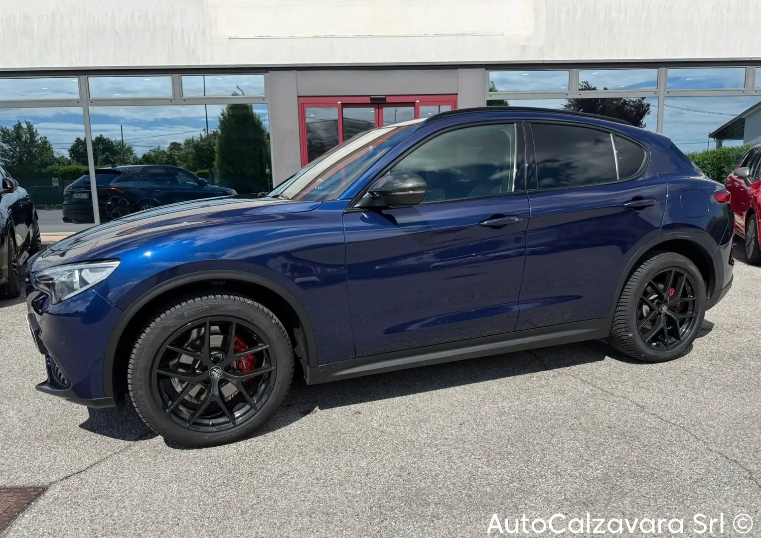 Alfa Romeo Stelvio 2.0 Turbo 280 CV AT8 Q4 B-Tech / FS457ZW Blu/Azzurro - 2