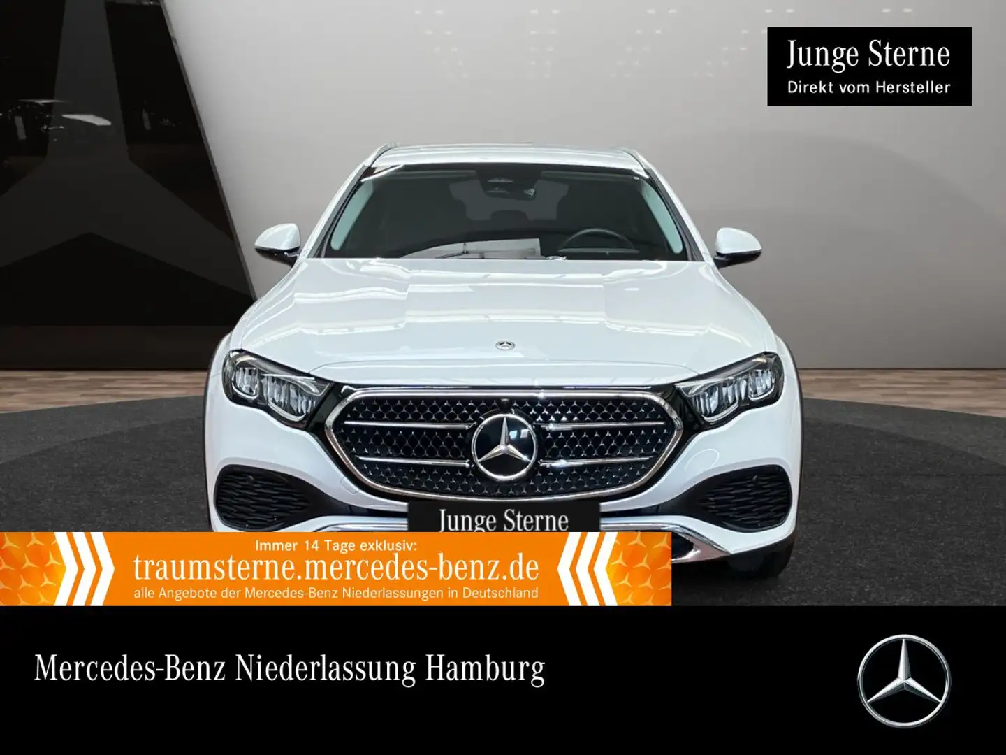 Mercedes-Benz E 220 d T 4M Avantgarde Airmat Stdhzg Distr. LED Weiß - 1