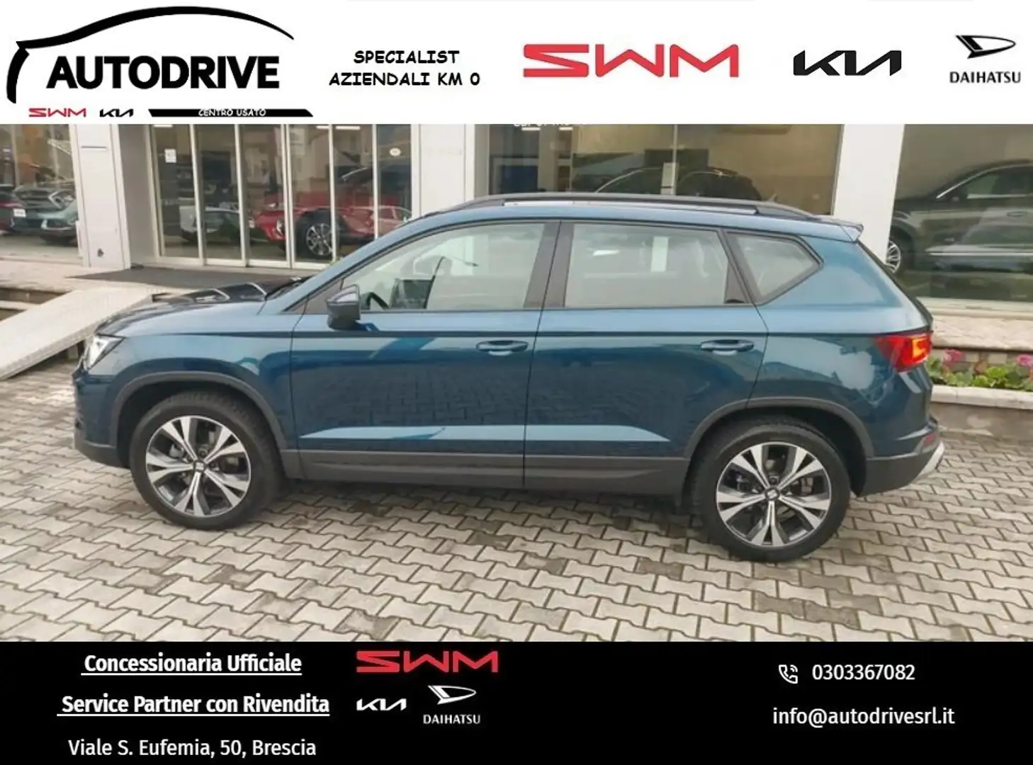 SEAT Ateca Ateca 2.0 TDI 4DRIVE DSG Business Blau - 1