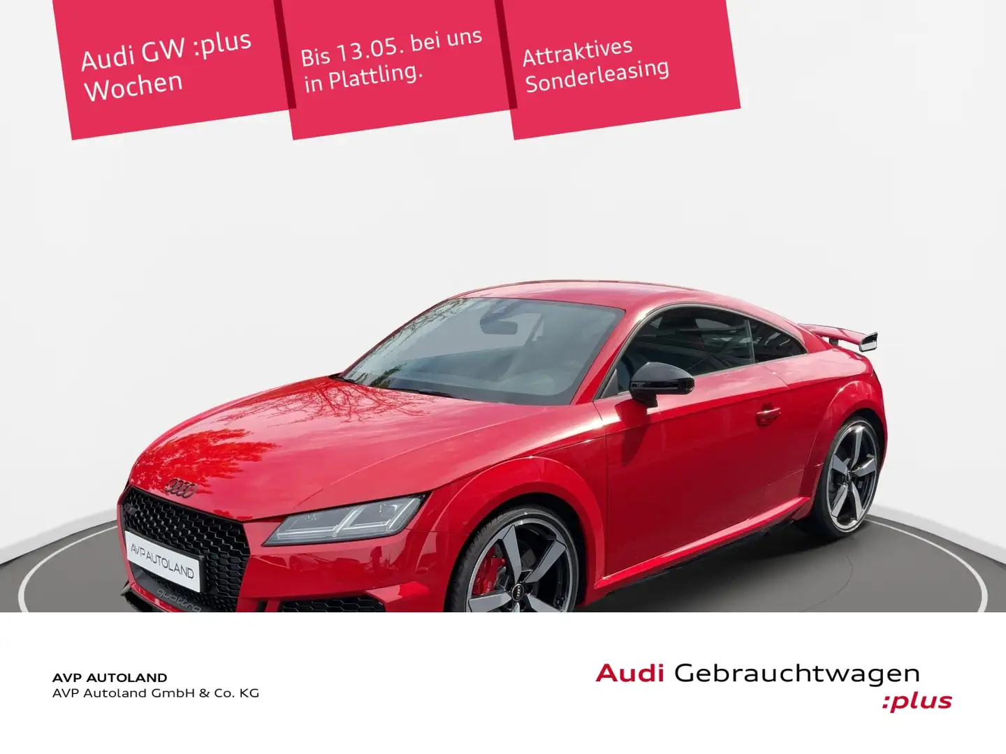 Audi TT RS Coupe 2.5 quattro S tronic | MMI NAVI PLUS Red - 1