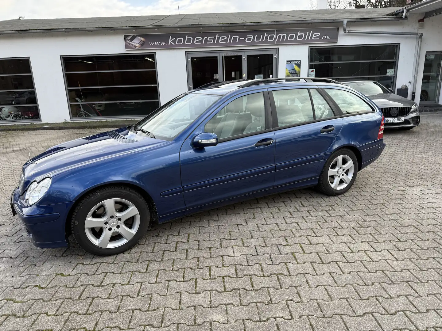 Mercedes-Benz C 230 T*V 6, Automatik,SSD,Sitzheizung,TÜV neu* Blauw - 1