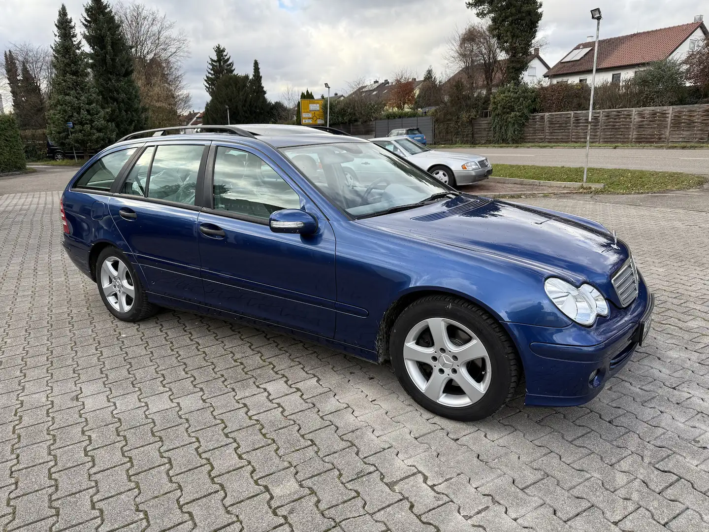 Mercedes-Benz C 230 T*V 6, Automatik,SSD,Sitzheizung,TÜV neu* Blau - 2