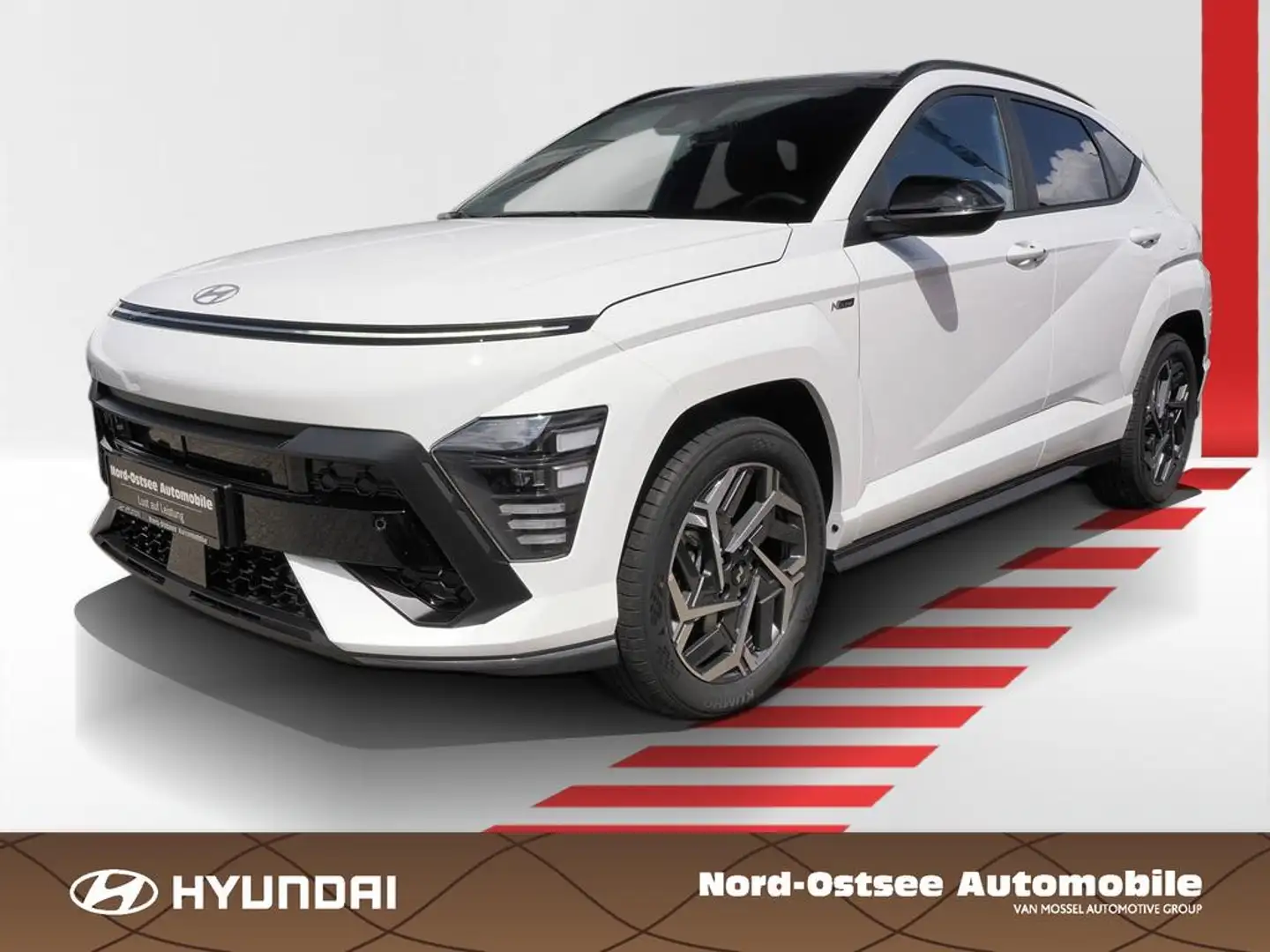 Hyundai KONA N LINE Glas Schiebedach BOSE Blanc - 1