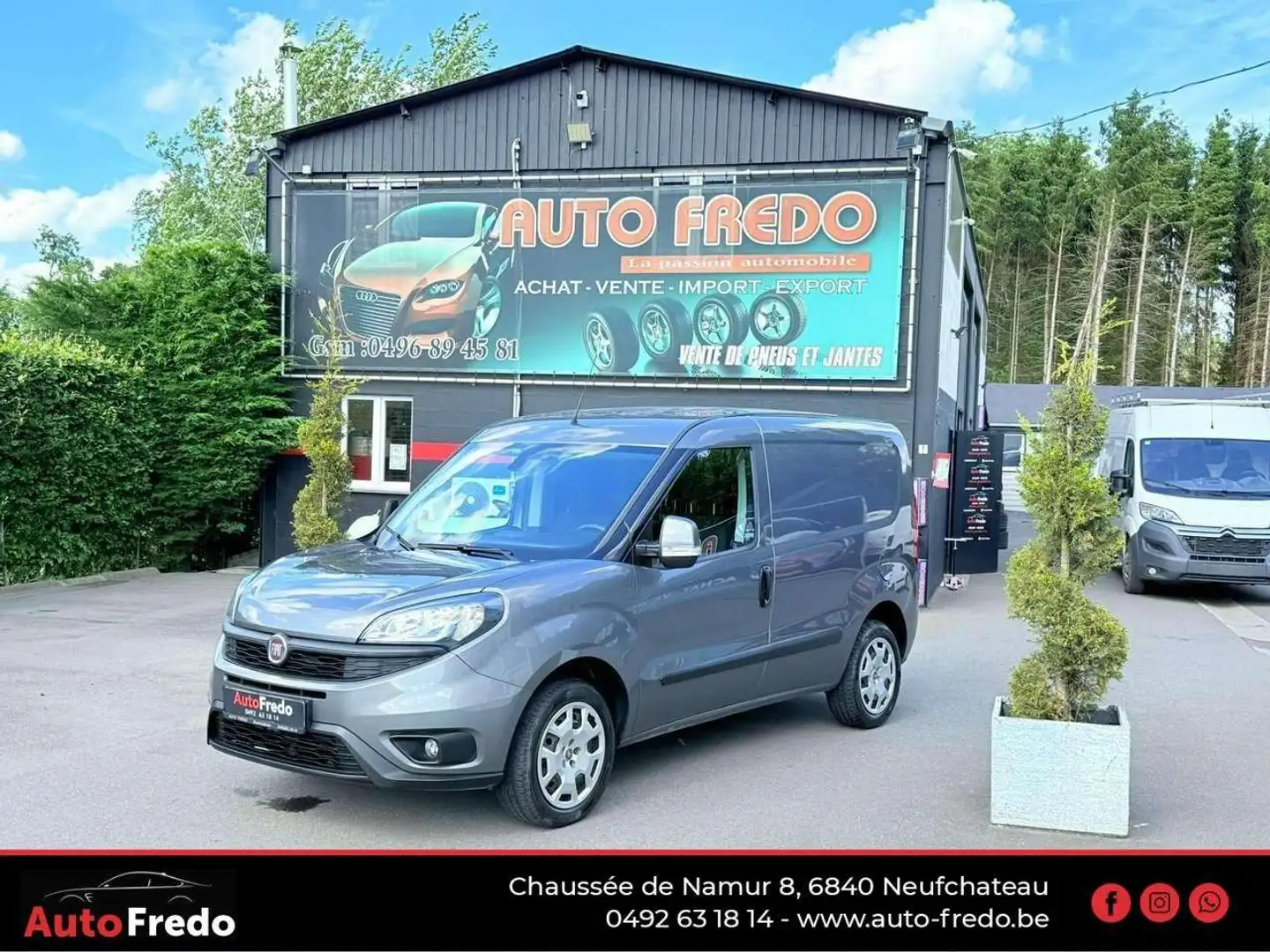 Fiat Doblo 1.4i * 3 Places * Gps * Camera * Tva */*  Dipso * Brun - 1