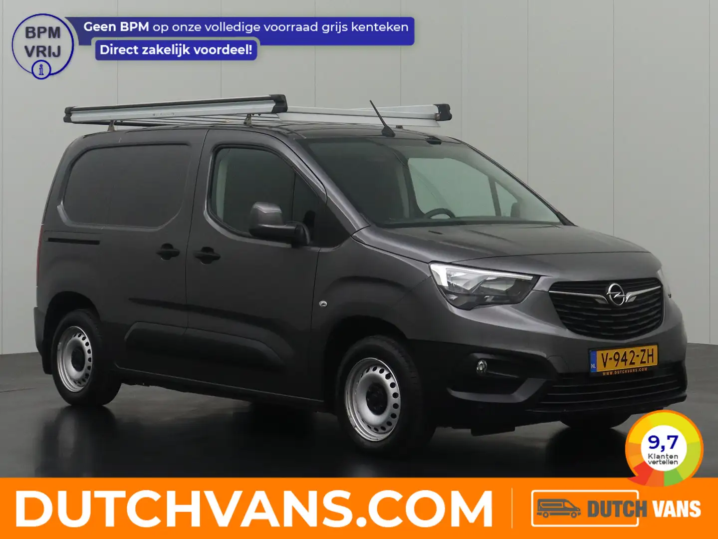 Opel Combo 1.6D Edition Imperiaal | Trekhaak | Airco | Cruise Grijs - 1