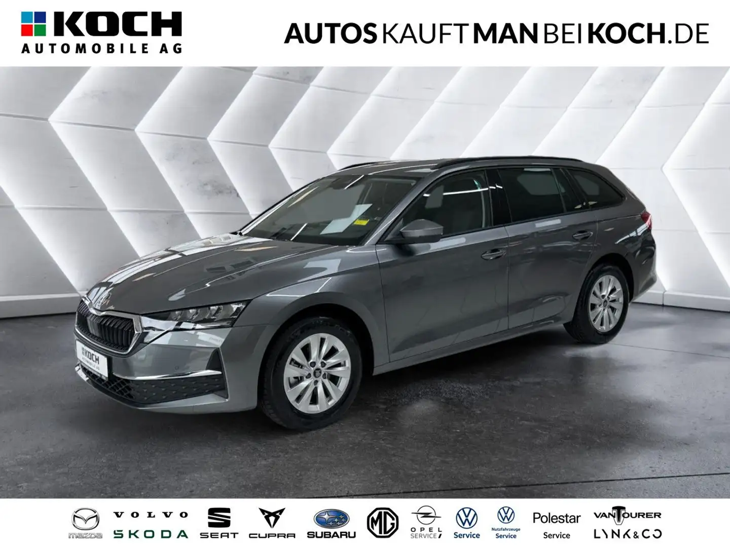 Skoda Octavia Combi 1.5 eTSI DSG Selection LED ACC Navi Grau - 1