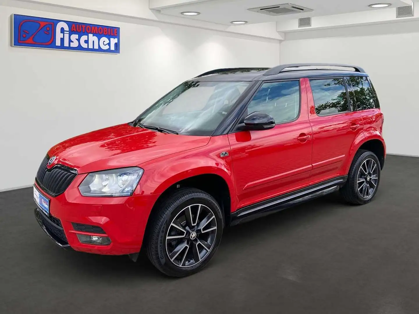 Skoda Yeti 1.4 TSI  Monte Carlo 1. Hand Sitzhzg AHK Klima PDC Rouge - 1