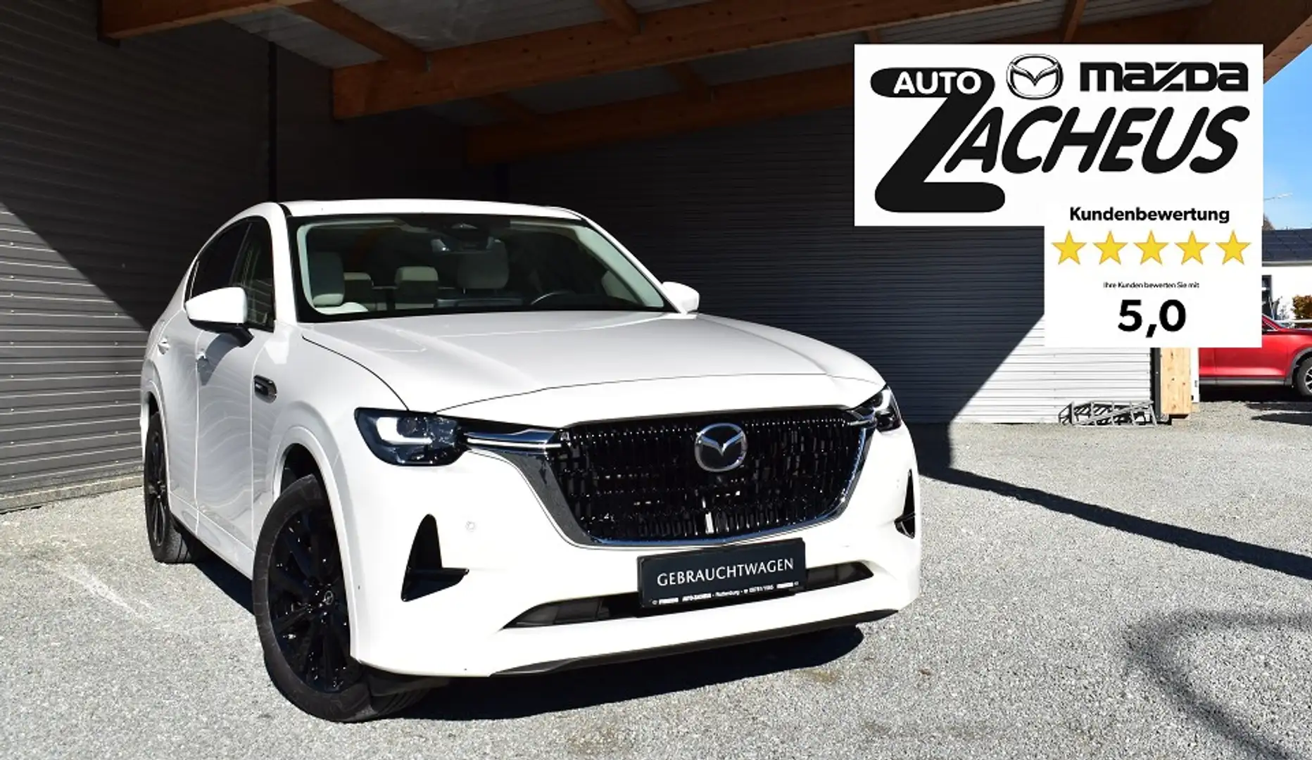 Mazda CX-60 e-SKYACTIV PHEV TAKUMI Vollausstattung Blanc - 1