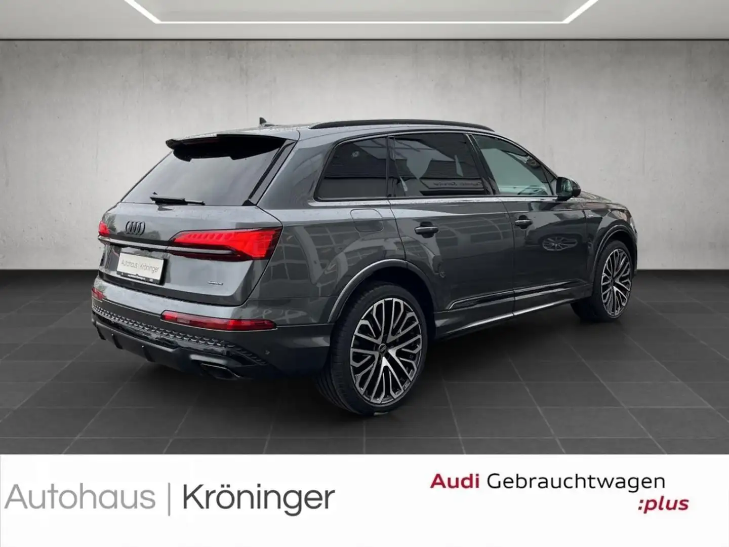 Audi Q7 50 TDI quattro S line Luft AHK B&O Laser Pano Grau - 2