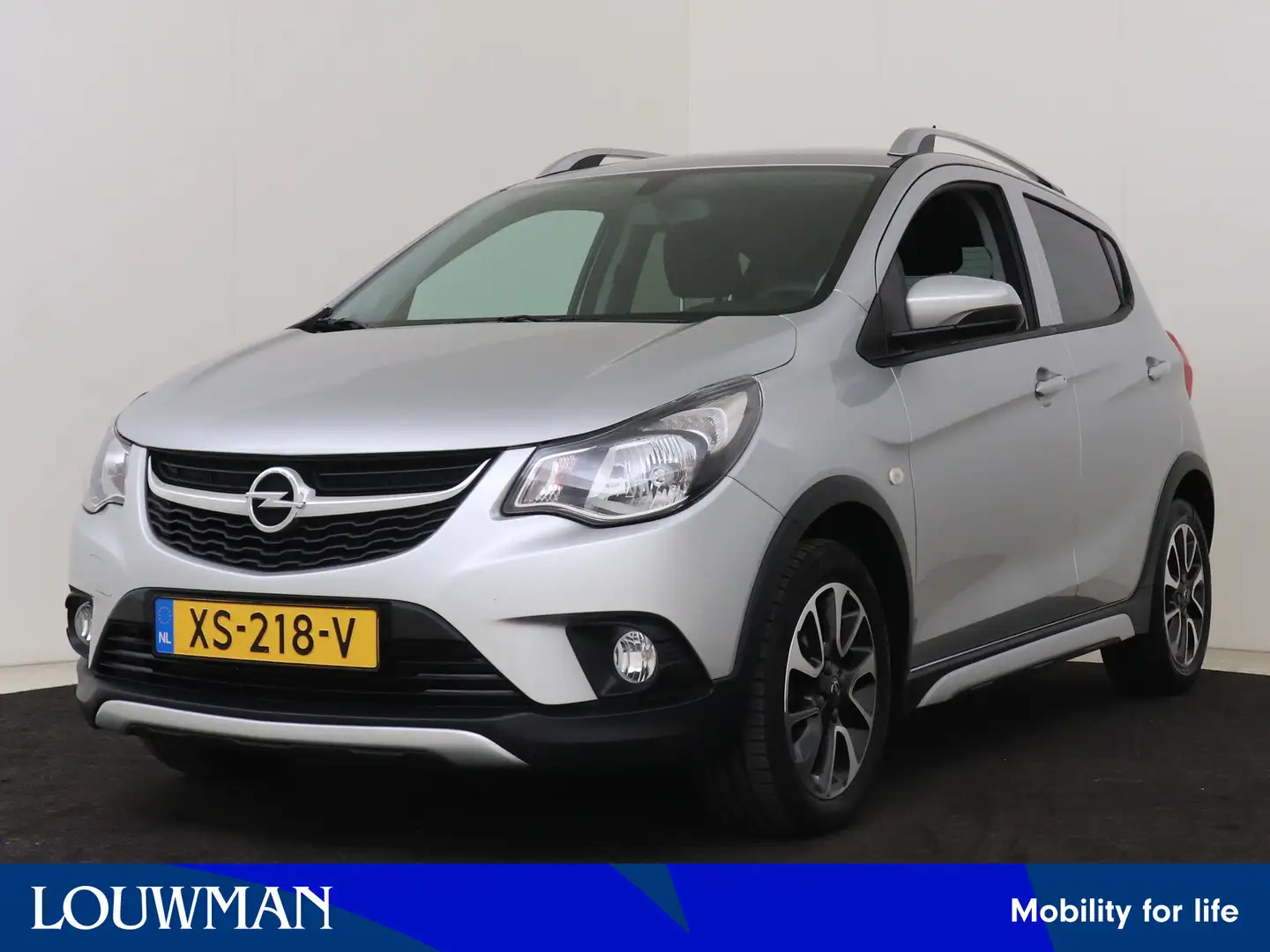 Opel Karl 1.0 Rocks Online Edition I Airco I Navigatie I Cru Grijs - 1