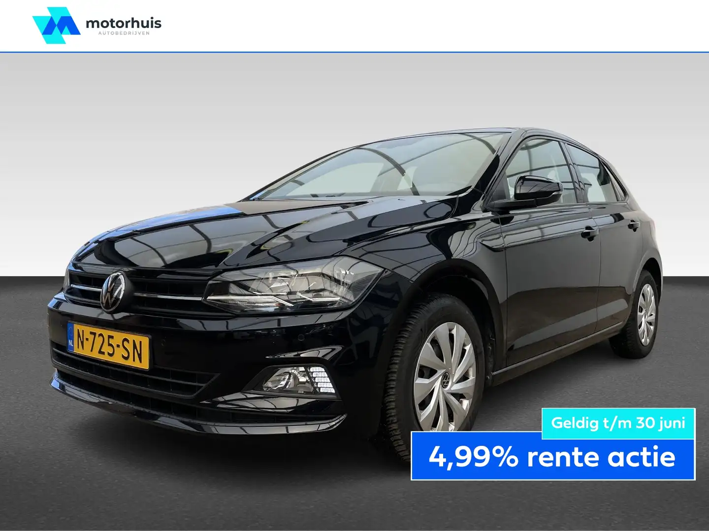 Volkswagen Polo 1.0 TSI 95pk Comfortline Business Zwart - 1
