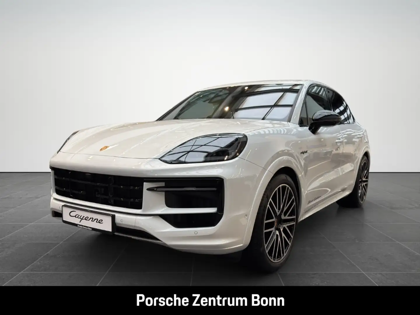 Porsche Cayenne E-Hybrid Black Edition HA-Lenkung Weiß - 1