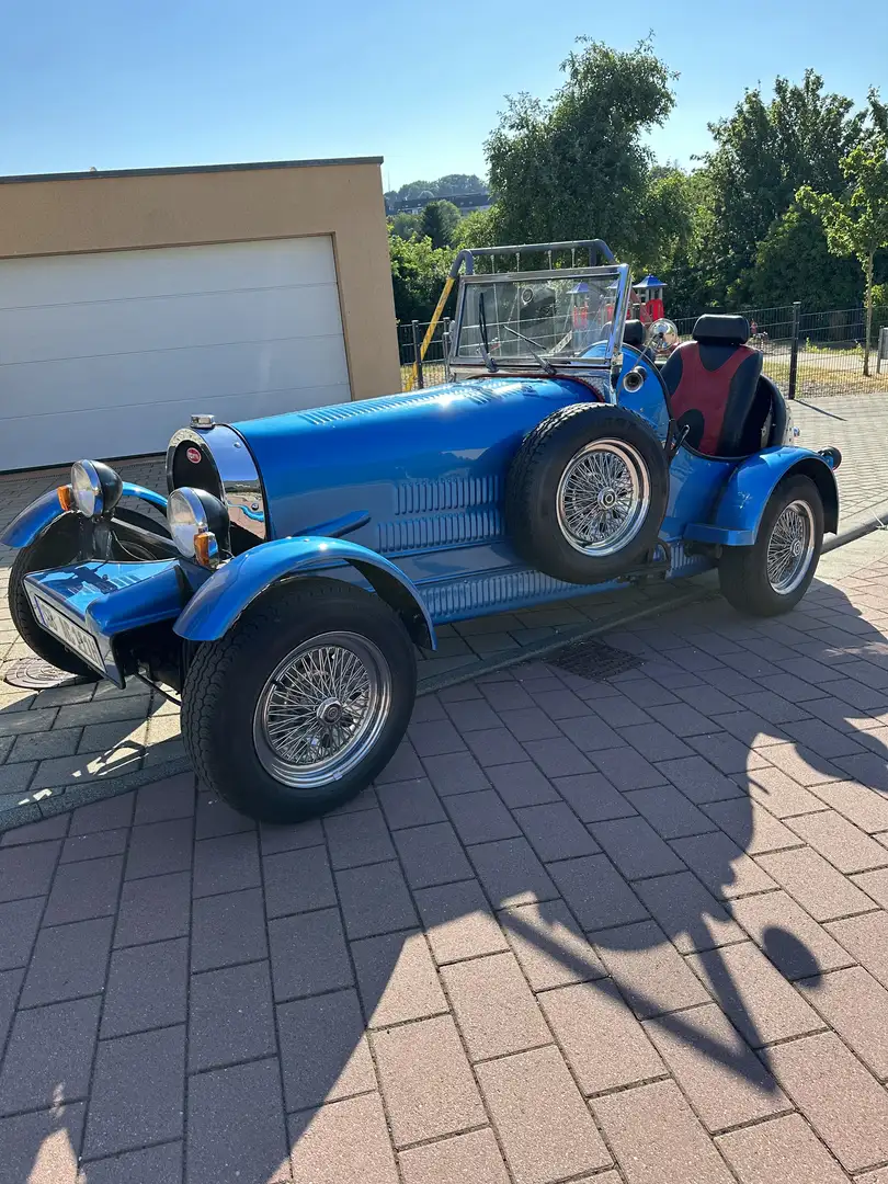 Oldtimer Bugatti sportlenkrad , Verdeck neuwertig, Sportsitze leder - 1