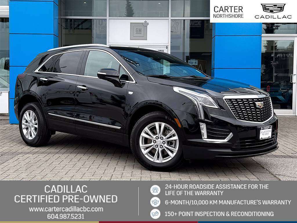 Black 2021 Cadillac XT5 SUV / Crossover Four-Wheel Drive 9-Speed Automatic